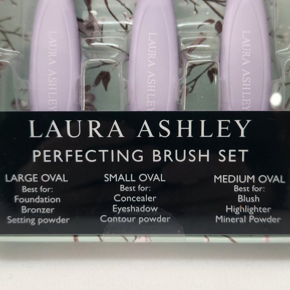 Laura Ashley Perfecting Brush Set Large Oval/Small Oval/Medium Oval - Picture 14 of 15
